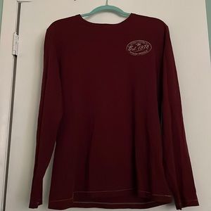 Banana Republic long sleeve maroon shirt. Medium- gently worn.